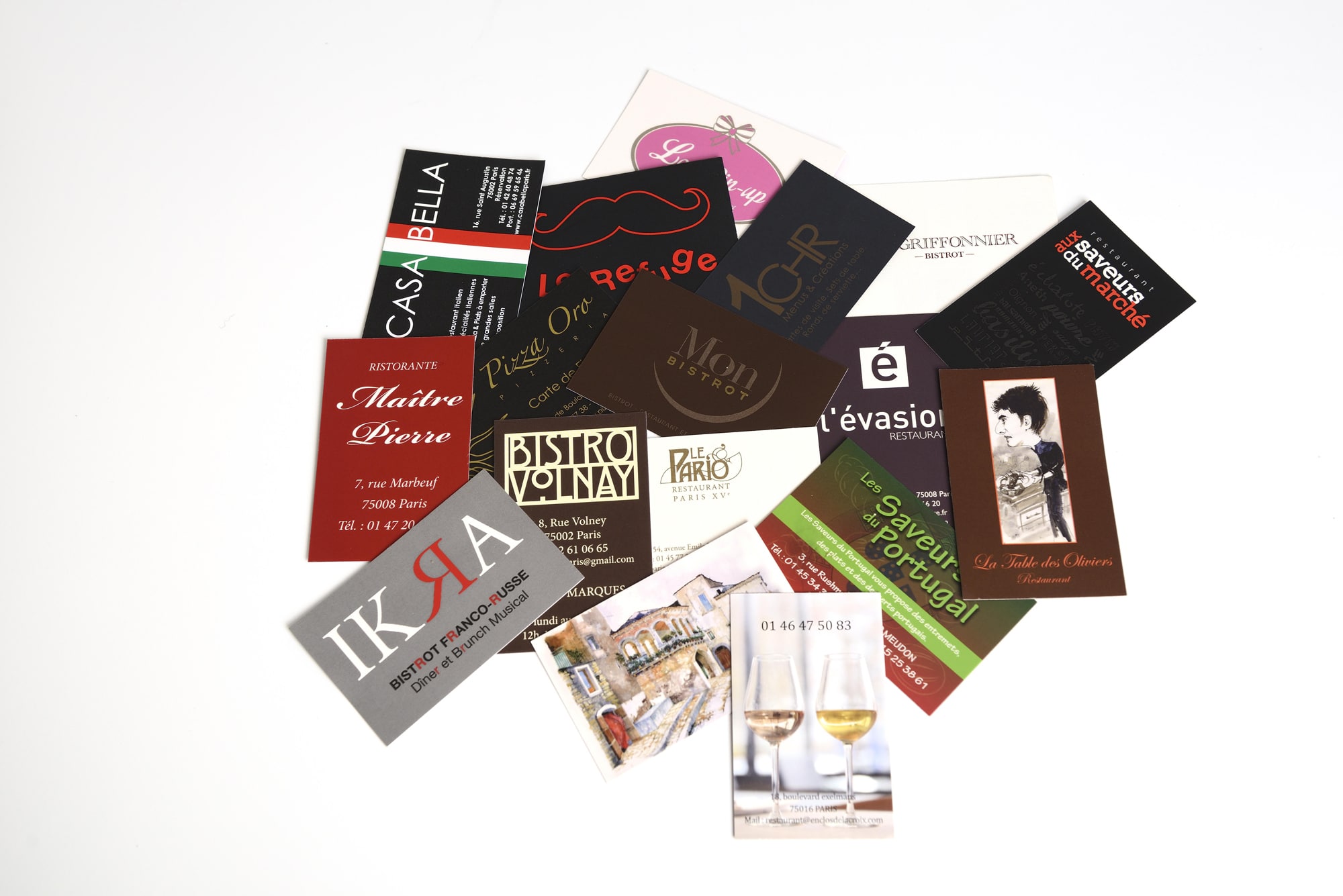 cartes de visite personnalisées