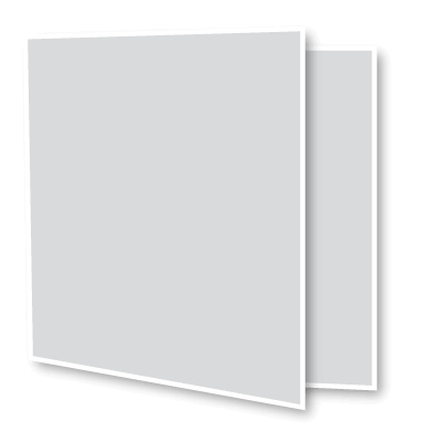 schéma d'un porte menu carré entrouvert