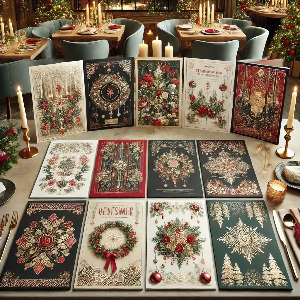 mise-page-cartes-restaurant-fêtes-fin-annees