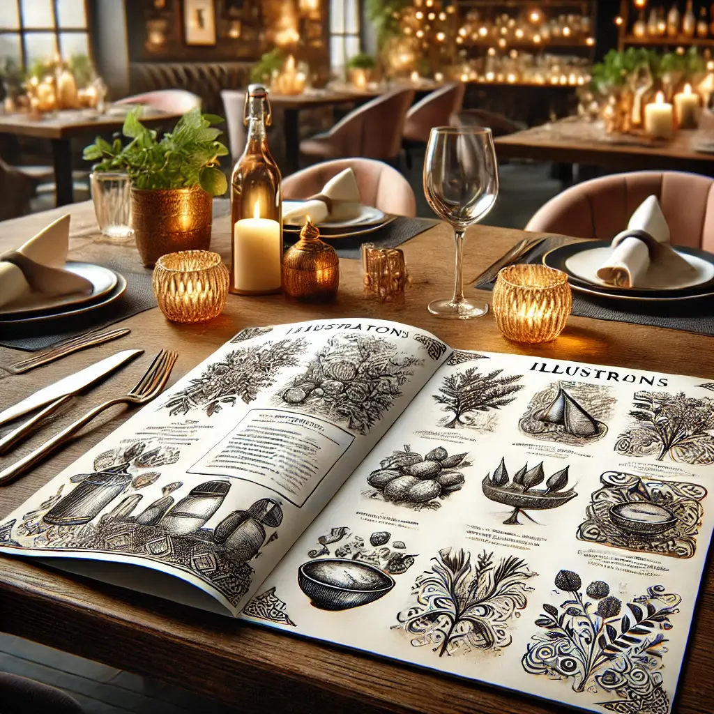 pouvoir-illustrations-cartes-restaurant