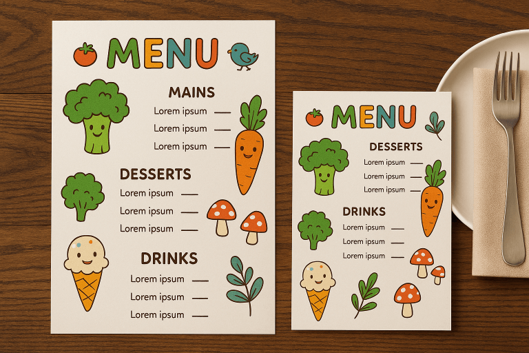 Menus-restaurant-enfants-pédagogie-esthétisme
