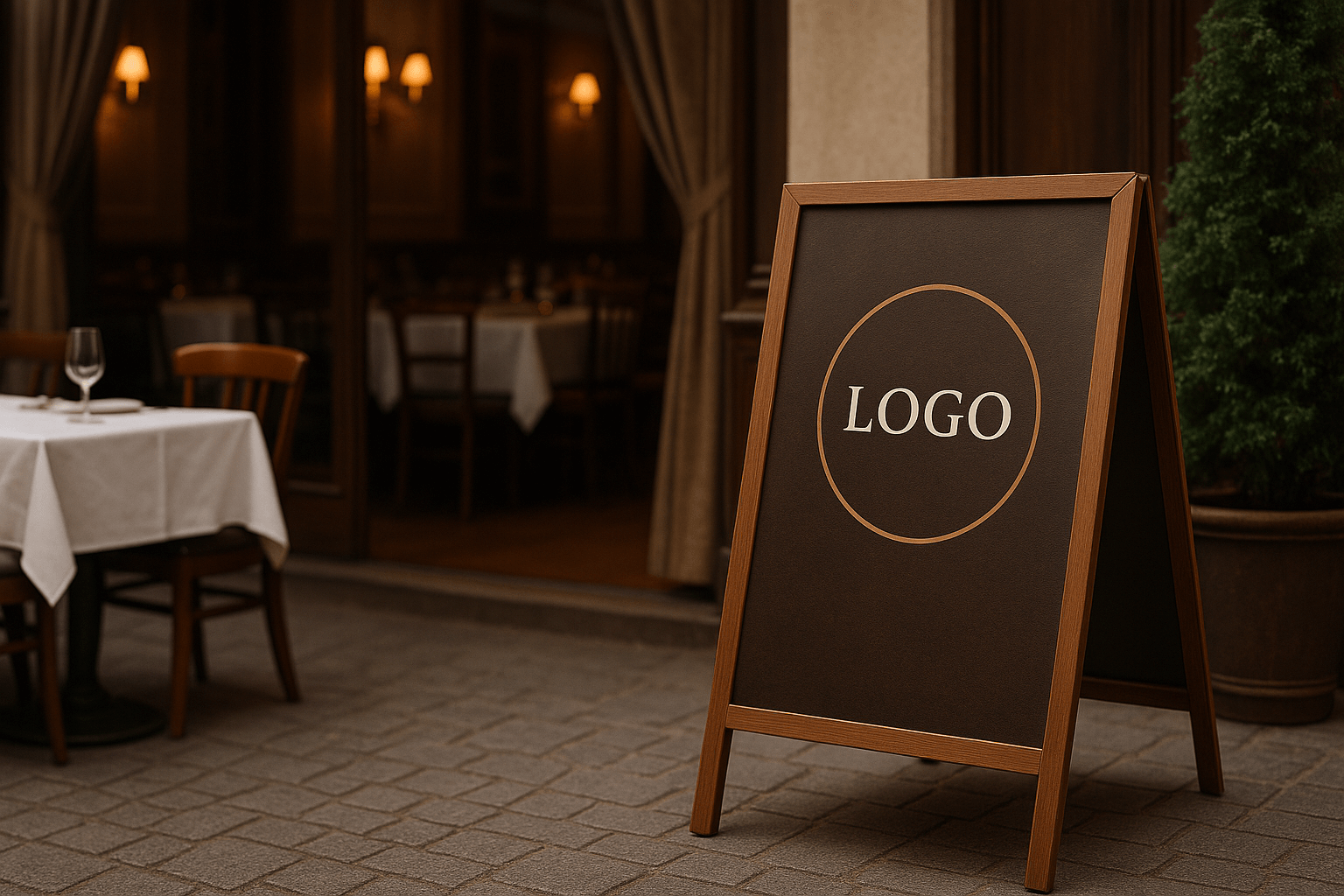 Personnaliser-stop-trottoir-logo