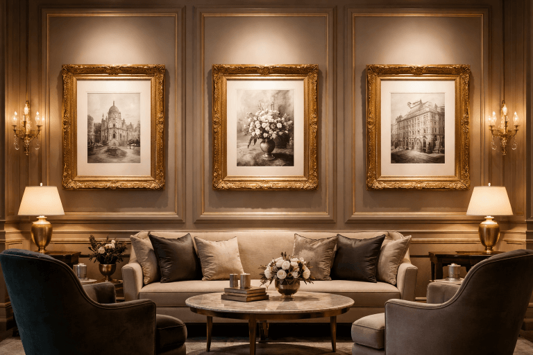 choisir-cadres-bois-doré-adaptés