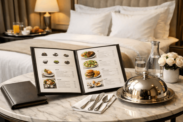 Menus-room-service