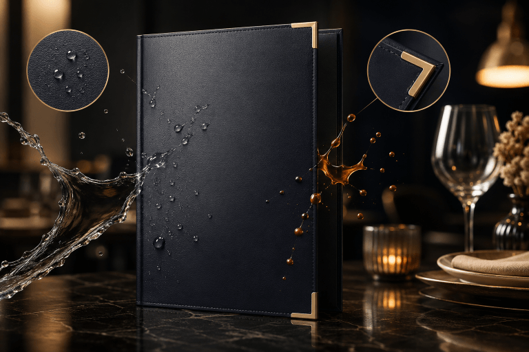 protéger-carte-restaurant-contre-taches-éclaboussures
