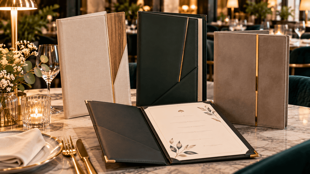 Porte-menu-moderne-tendance